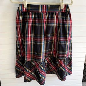 J Crew Plaid Skirt